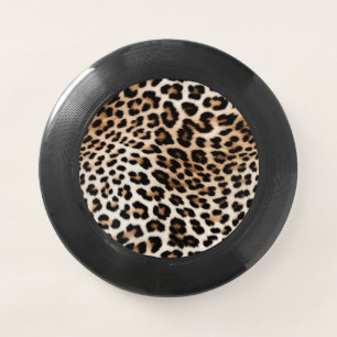 Cream Black Leopard Print Wham-O Frisbee