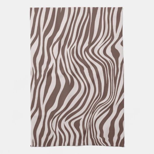 Zebra Print Kitchen & Hand Towels | Zazzle