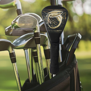 Cream Celtic Art Dragon Fantasy Golf Head Cover