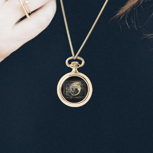 Cream Celtic Art Dragon Fantasy Watch