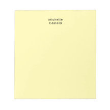 Cream Color Professional Unique Classic Your Name