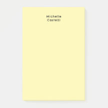 Cream Color Professional Unique Classic Your Name