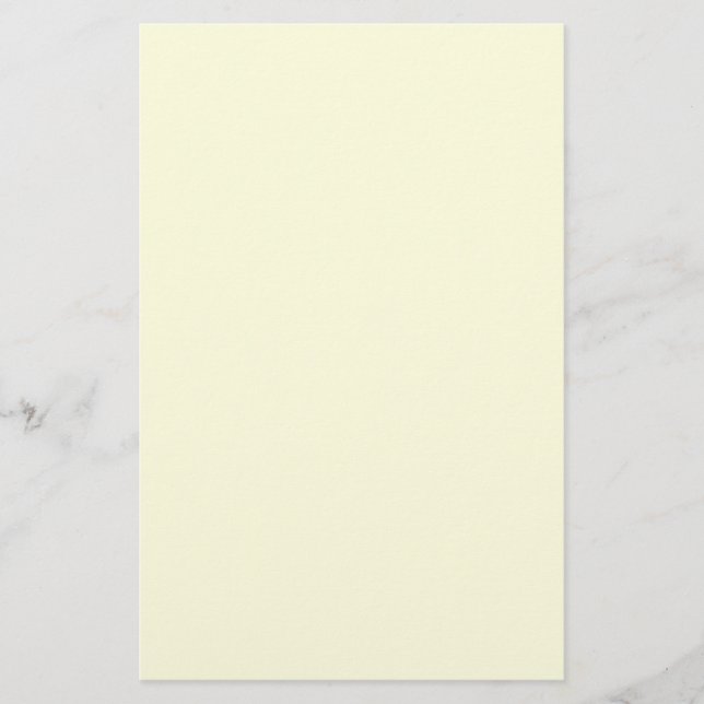 Cream-Colored Stationery (Front)