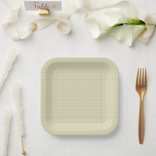 Cream Colored Tiny Polka Dot Texture Light g9 Paper Plates