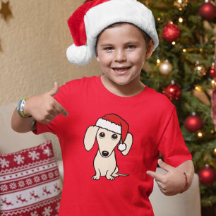 Dachshund Christmas T Shirts T Shirt Designs Zazzle