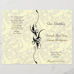 Jewish Wedding Programs Zazzle