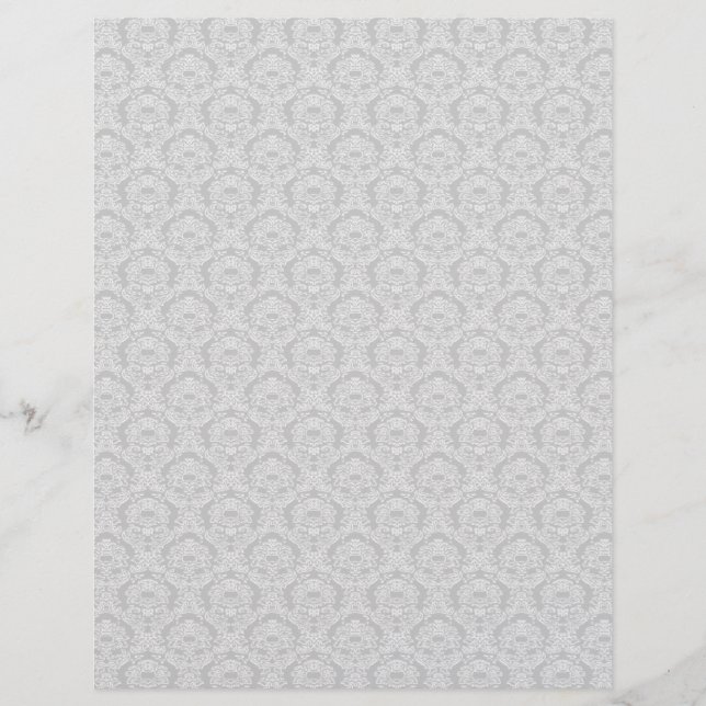 Cream Damask Smaller (Front)