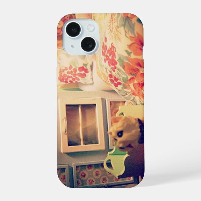 cream dollhouse iphone case (Back)