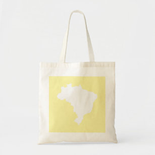 Cream Festive Brazil Tote Bag