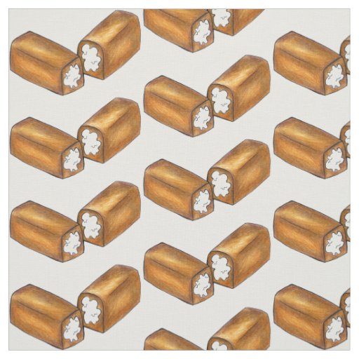 Cream-Filled Snack Cake Cakes Dessert Junk Food Fabric
