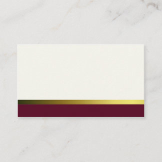 Cream Formal Place Cards