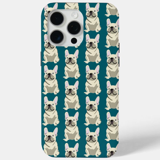 Cream French Bulldog Case-Mate iPhone Case (Back)