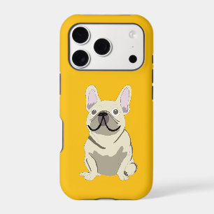 Cream French Bulldog, iPhone 17 Pro Case