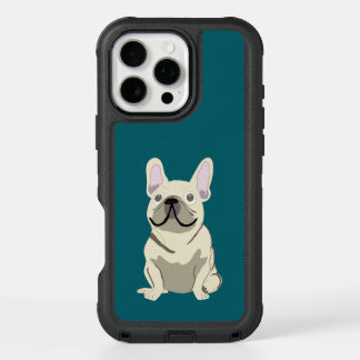 Cream French Bulldog, iPhone 16 Pro Max Case