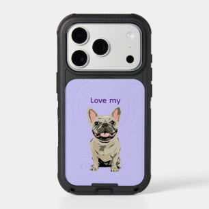 Cream French Bulldog iPhone 17 Pro Case