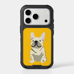 Cream French Bulldog, iPhone 17 Pro Case