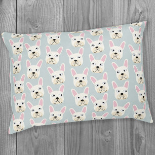 Cream French Bulldog Pet Bed