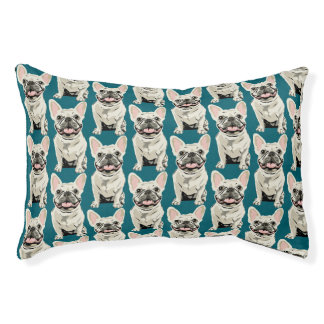 Cream French Bulldog, Pet Bed