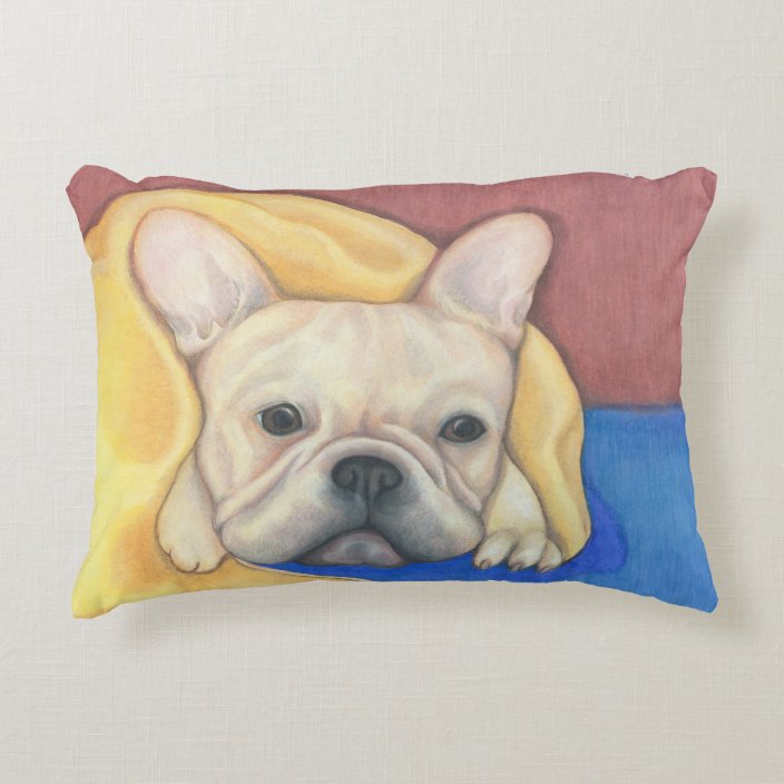 bulldog pillow