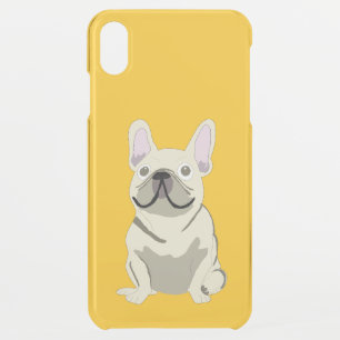 Cream French Bulldog, iPhone XS Max Case