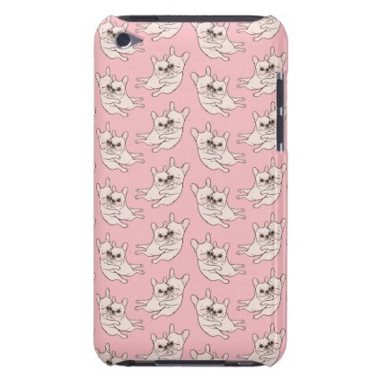 Cream Frenchie tells her you mother she loves her Case-Mate iPod Touch Case