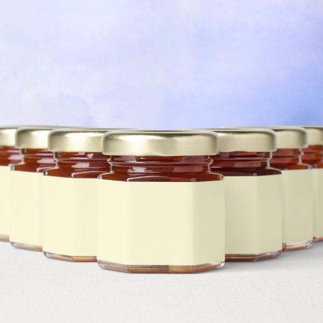 Cream Honey Jar Favors (Multi)