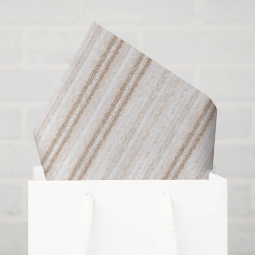 Cream Ivory Faux Lace Bridal Shower Tissue Paper