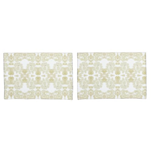 Cream Lace_like Pillowcase