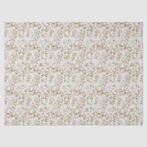 Cream Leopard Print Tissue Paper