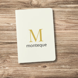 Cream Luxury Personalized Monogram Gift For Her Passport Holder