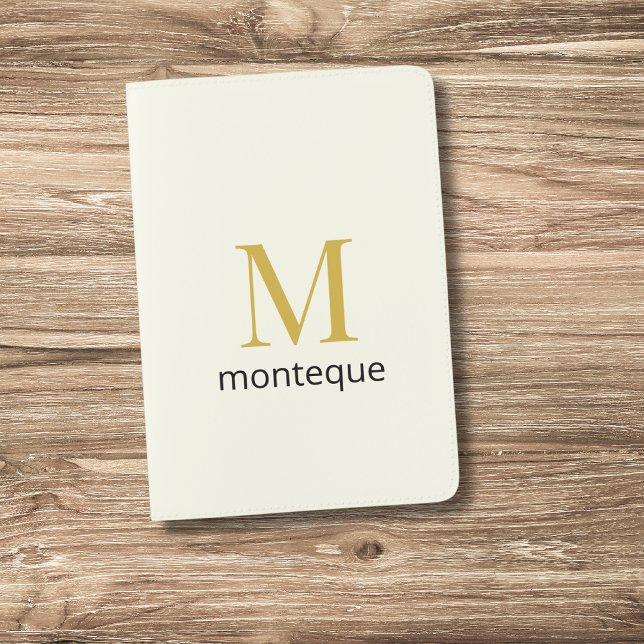 Cream Luxury Personalized Monogram Gift For Her Passport Holder (Creator Uploaded)