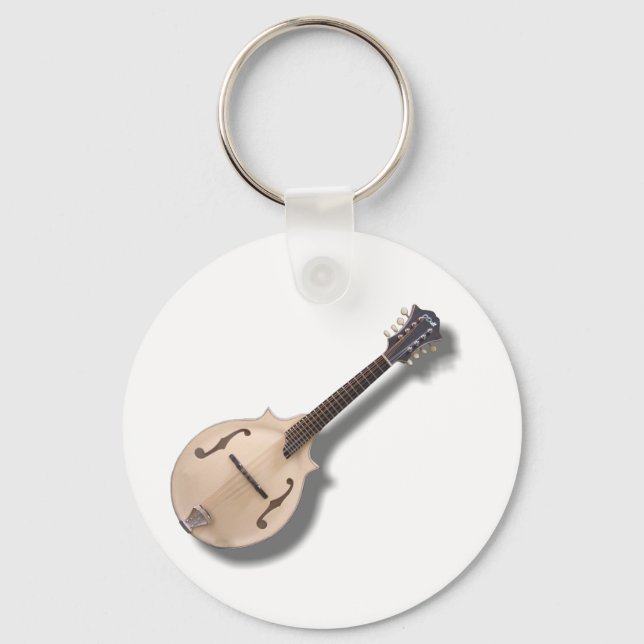 CREAM MANDOLIN-KEYCHAIN KEYCHAIN (Front)