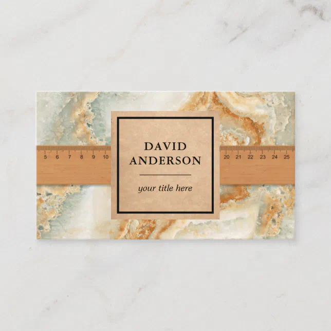 Cream Marble Granite Splashback Kitchen Countertop Business Card Zazzle