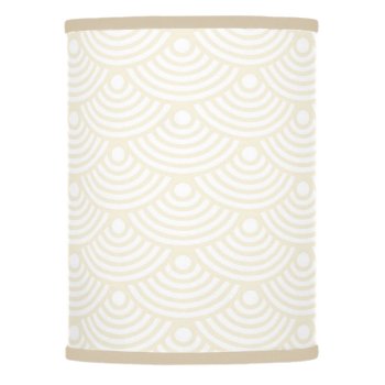 Cream Modern Wave Lamp Shade by OS_Designs at Zazzle