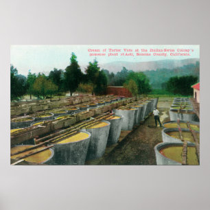 Cream of Tartar Vats View at Italian-Swiss Colon Poster