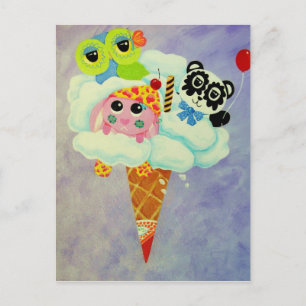 Cream Of The Cloud Postcard