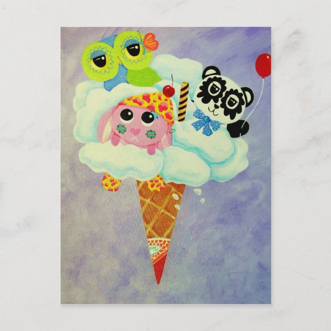 Cream Of The Cloud Postcard (Front)