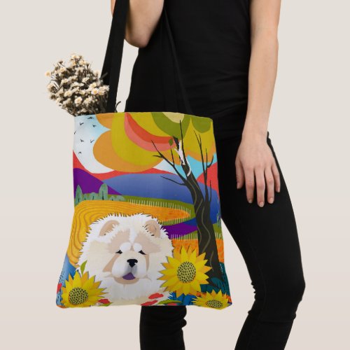 CREAM OF THE CROP _Chow_ tote or crossbody bag