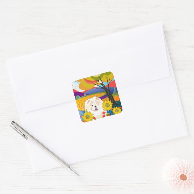 CREAM OF THE CROP  Cream Chow stickers (Envelope)