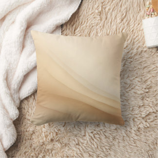 Cream on Cream AI art  Throw Pillow