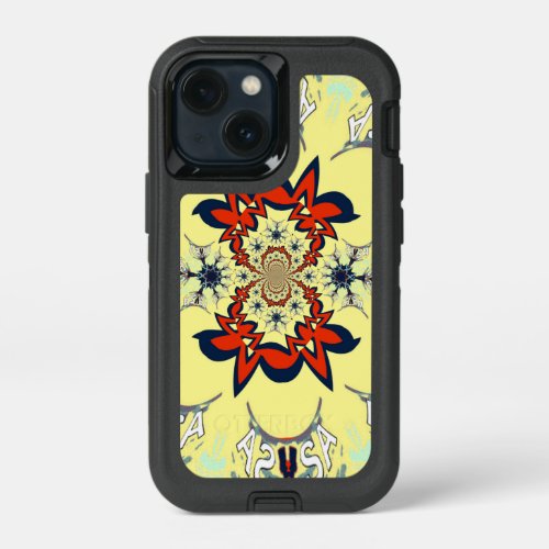 Cream Pattern design iPhone 13 Mini Case