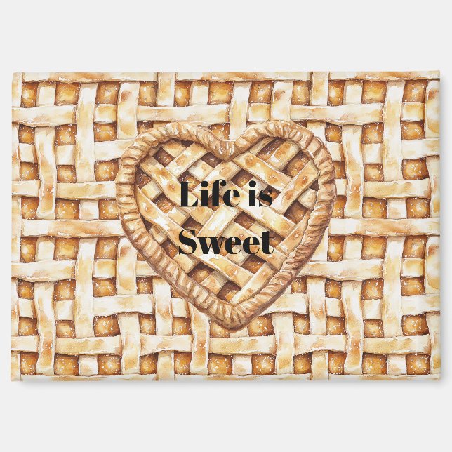 Cream Pie Crust  Magnet (Front)