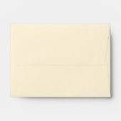Cream Plain Simple A6 4x6 Return Address Envelopes (Back (Top Flap))
