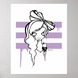 Cream Poster, 16x20 Poster