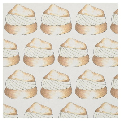 Cream Puff Pastry Creampuff Dessert French Bakery Fabric