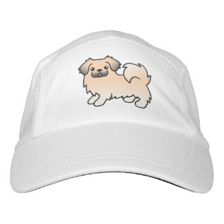 Cream Sable Tibetan Spaniel Cute Cartoon Dog Hat