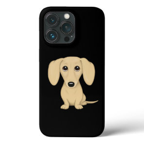 Cream Short Haired Dachshund iPhone 13 Pro Case