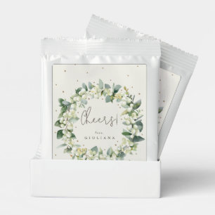 Cream Snowberry+Eucalyptus Bridal Shower Margarita Drink Mix