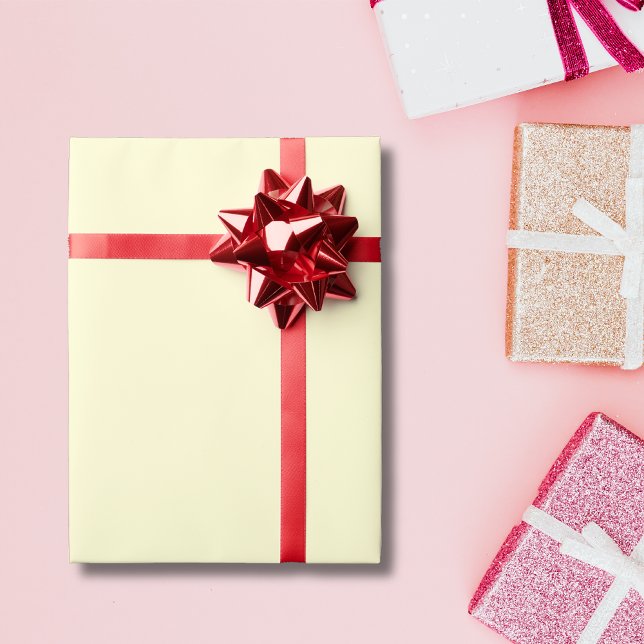 Cream Solid Color | Classic | Elegant Wrapping Paper (Creator Uploaded)