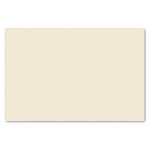 Cream Solid Color Tissue Paper